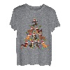 Dackel Dachshund Weihnachten Hundebaum Lustiges Geschenk T-Shirt