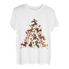 Dackel Dachshund Weihnachten Hundebaum Lustiges Geschenk T-Shirt