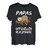 Herren Papas offizielles Schlafshirt Papa Schlafshirt T-Shirt