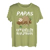 Herren Papas offizielles Schlafshirt Papa Schlafshirt T-Shirt