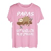 Herren Papas offizielles Schlafshirt Papa Schlafshirt T-Shirt
