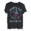 Meerjungfrau Security Dad Brother Opa of Swimmer Geschenk T-Shirt
