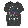 Meerjungfrau Security Dad Brother Opa of Swimmer Geschenk T-Shirt