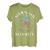 Meerjungfrau Security Dad Brother Opa of Swimmer Geschenk T-Shirt