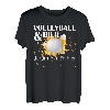 Volleyball und Bier | Volleyball & Bier, Volleyball Geschenk T-Shirt
