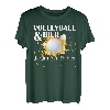 Volleyball und Bier | Volleyball & Bier, Volleyball Geschenk T-Shirt