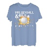 Volleyball und Bier | Volleyball & Bier, Volleyball Geschenk T-Shirt