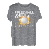 Volleyball und Bier | Volleyball & Bier, Volleyball Geschenk T-Shirt