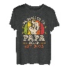 Zweites Kind 2023 Zweifacher Papa 2 Kinder Vater T-Shirt