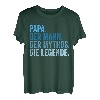 Herren Papa Der Mann Der Mythos Die Legende Vatertag Vater T-Shirt