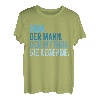 Herren Papa Der Mann Der Mythos Die Legende Vatertag Vater T-Shirt