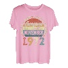 November 1972 Lustige Geschenke 50. Geburtstag Mann Frau T-Shirt