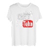 You Tuba Lustige Marschband Vintage Tuba Euphonium T-Shirt
