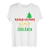 Lieber Weihnachtsmann Santa Nikolaus Neujahr Advent Geschenk T-Shirt