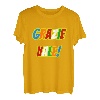 Grazie Vale - bunte mehrfarbige knallige Schriftart T-Shirt