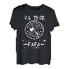 Herren Va-Thor wie ein normaler Papa Wikinger Papa Vater Thor T-Shirt
