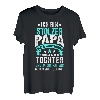 Herren Papa Und Tochter Vatertag Vater T-Shirt