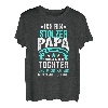 Herren Papa Und Tochter Vatertag Vater T-Shirt