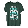 Herren Papa Und Tochter Vatertag Vater T-Shirt