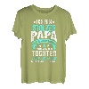 Herren Papa Und Tochter Vatertag Vater T-Shirt