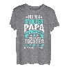 Herren Papa Und Tochter Vatertag Vater T-Shirt