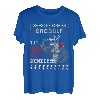 Brodolf The Red Nose Gainzdeer Gym Hässlicher Weihnachtsp T-Shirt