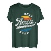 Best Amca Ever Türkischer Onkel Retro Geschenk T-Shirt