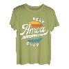 Best Amca Ever Türkischer Onkel Retro Geschenk T-Shirt