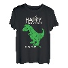 Wenn Sie glücklich sind und es wissen, klatschen Sie OH T-Rex Short Arms T-Shirt