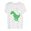 Wenn Sie glücklich sind und es wissen, klatschen Sie OH T-Rex Short Arms T-Shirt