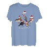 Amsel Rotkehlchen Eule Ente Schuhschnabel Vogel Weihnachten T-Shirt