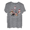 Amsel Rotkehlchen Eule Ente Schuhschnabel Vogel Weihnachten T-Shirt