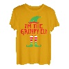 I'm the Grumpy Elf Pyjama Matching Family Christmas T-Shirt