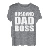 Husband Dad Boss Father's Day Boss's Day Employer Father T-Shirt