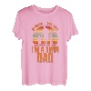 Herren Tired Twin Dad Daddy Papa Sohn Tochter Stiefvater Poppa T-Shirt