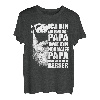 Herren Bärtiger Papa Lustige Bart Herren Vatertag Geschenk-Idee T-Shirt