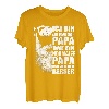 Herren Bärtiger Papa Lustige Bart Herren Vatertag Geschenk-Idee T-Shirt