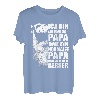 Herren Bärtiger Papa Lustige Bart Herren Vatertag Geschenk-Idee T-Shirt