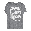 Herren Bärtiger Papa Lustige Bart Herren Vatertag Geschenk-Idee T-Shirt