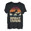 DaddySaurus Rex Vater Dinosaurier Papa Saurus Familien Dino T-Shirt