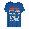 DaddySaurus Rex Vater Dinosaurier Papa Saurus Familien Dino T-Shirt