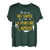 Herren Lustige Geschenkidee Apero Malerei T-Shirt Lustig T-Shirt