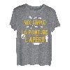 Herren Lustige Geschenkidee Apero Malerei T-Shirt Lustig T-Shirt