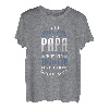 Herren Tochter Papa Vatertagsgeschenk Vati Papi Eltern Geschenk T-Shirt