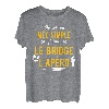 Herren Lustige Geschenkidee Apero Bridge T-Shirt T-Shirt