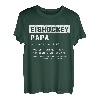 Bester Eishockey Papa Vater Eishockey Definition Vatertag T-Shirt