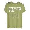 Bester Eishockey Papa Vater Eishockey Definition Vatertag T-Shirt