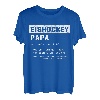 Bester Eishockey Papa Vater Eishockey Definition Vatertag T-Shirt