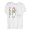 Herren Bester Papa Vater Tshirt | Mann Mythos Legende T-Shirt