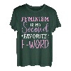 Feminismus Mädchenpower Emanzipation Feministin Geschenk T-Shirt